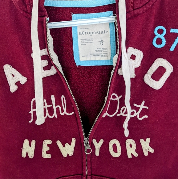 Aeropostale Zipper Hoodie - Picture 7 of 7